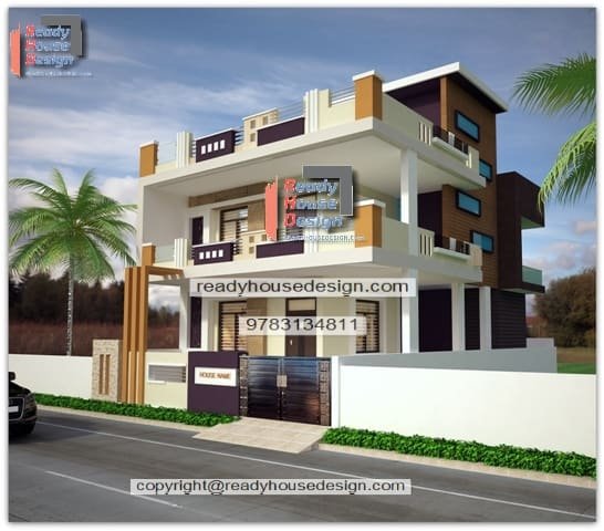 30×50-ft-indian-house-front-elevation-model-two-floor-plan
