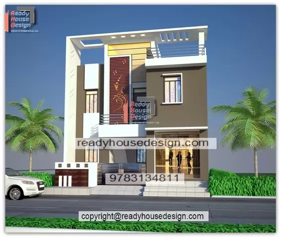 30×60-ft-indian-house-front-elevation-design-two-floor-plan