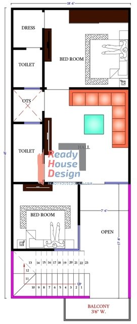 Maximum Space In House Map