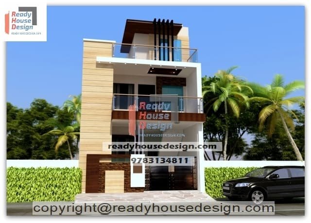 20×40-ft-house-elevation-models-two-floor-home-plan