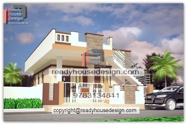 21×32-ft-house-front-design-picture-one-floor-plan-elevation