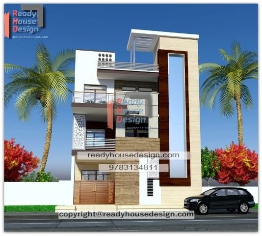 25 Ft Simple Indian House Design