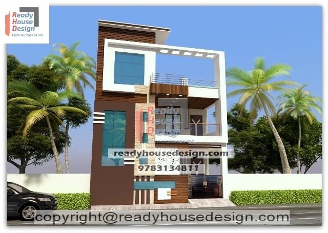 how to make house front design in Indian style