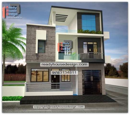 House Front Elevation Designs For Double Floor North Facing - Home Alqu