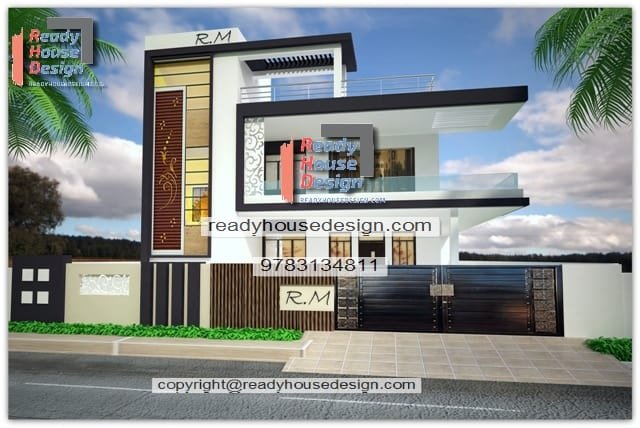 Double Floor House Front Elevation Design