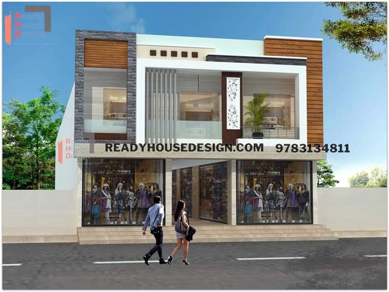elevation commercial building