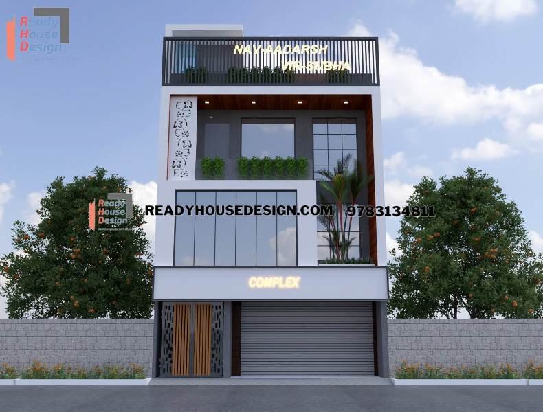 ACP complex elevation design ACP complex elevation design