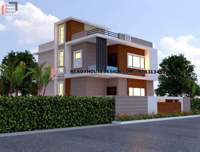 front design of simple house
