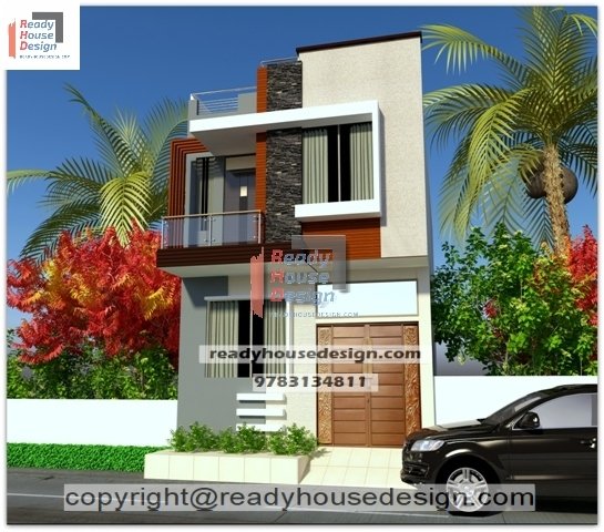 Elevation In House Front Design 2 Floor