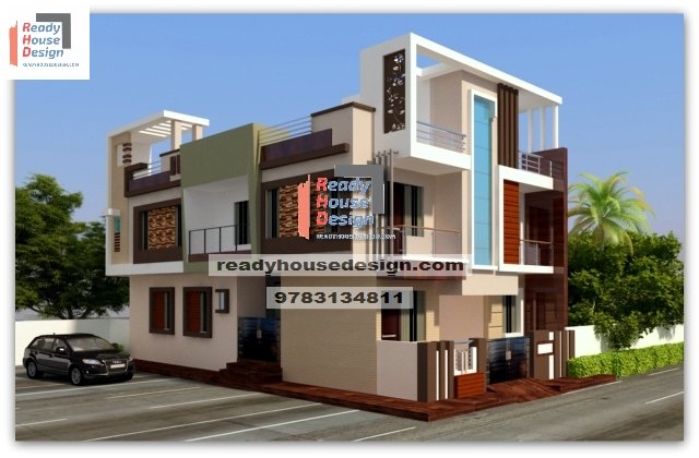 31×53-ft-duplex-corner-elevation-unique-design