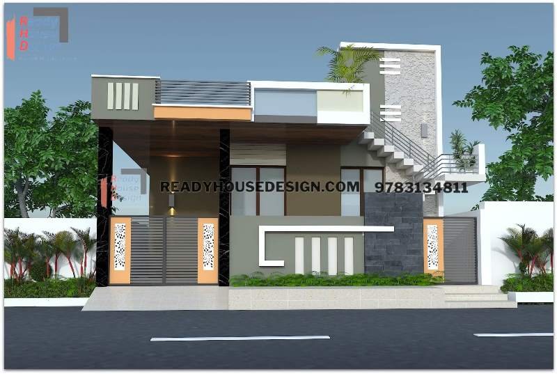 Front Elevation Single Floor architect-for-design-3dfrontelevation-co-stunning-normal-house-front